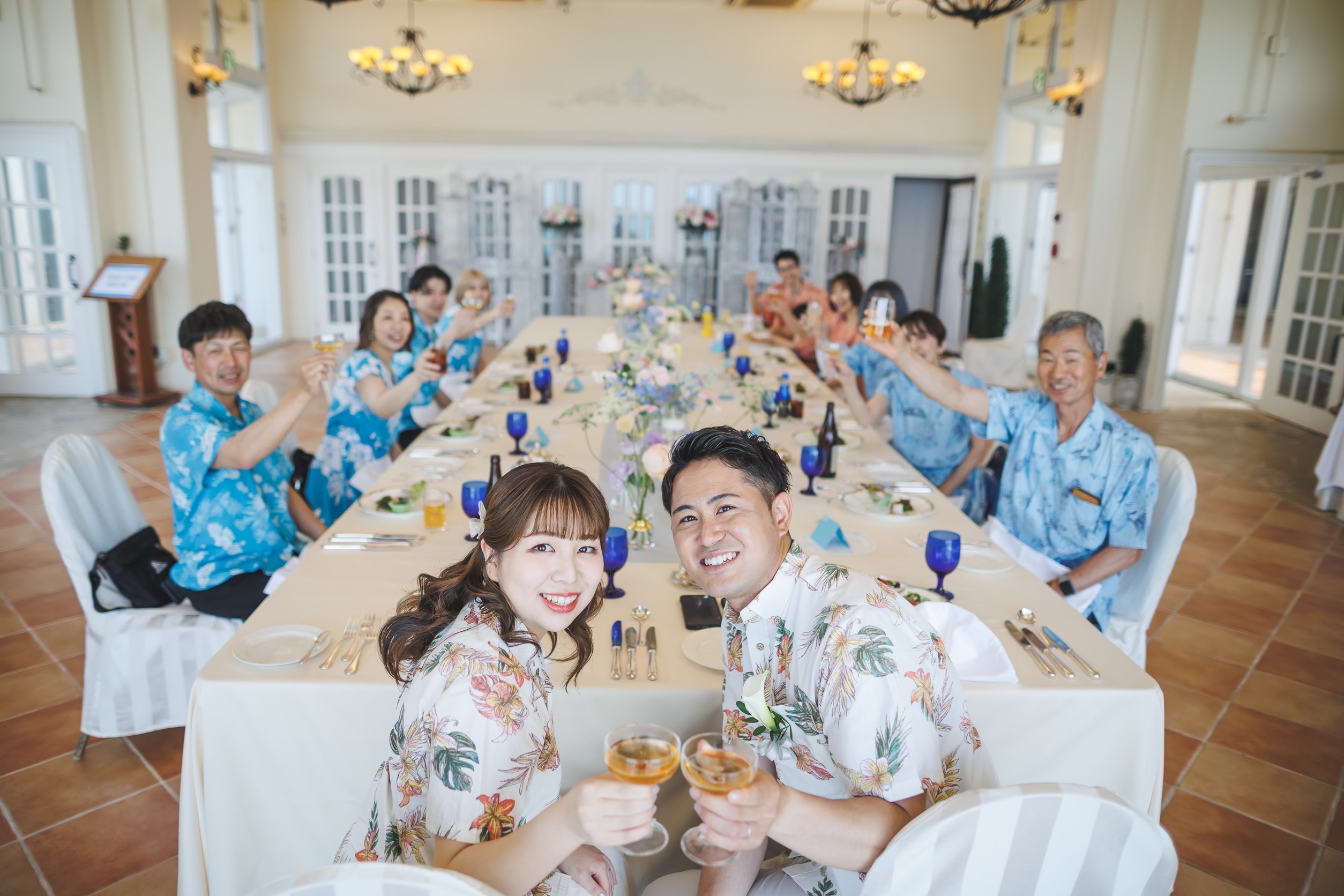 沖縄！！青空に包まれたご家族との幸せ時間♪